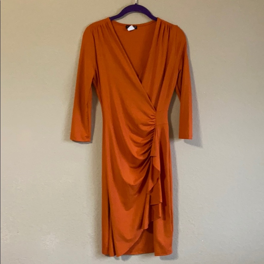 Orange Dress - Perfect for Fall